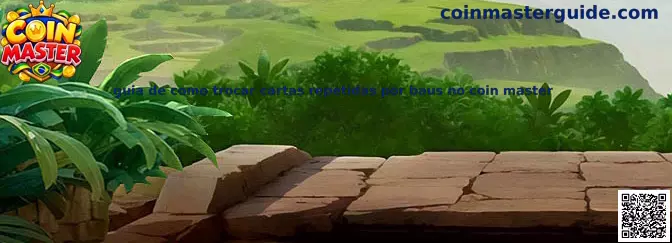 Guia visual sobre como trocar cartas repetidas por baús no Coin Master